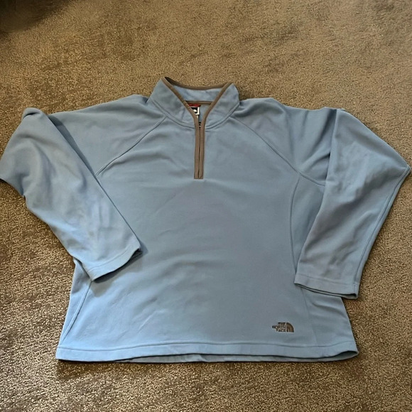 The North Face Tops - The Northface Fleece Quarter Zip Pullover Women’s Size XL